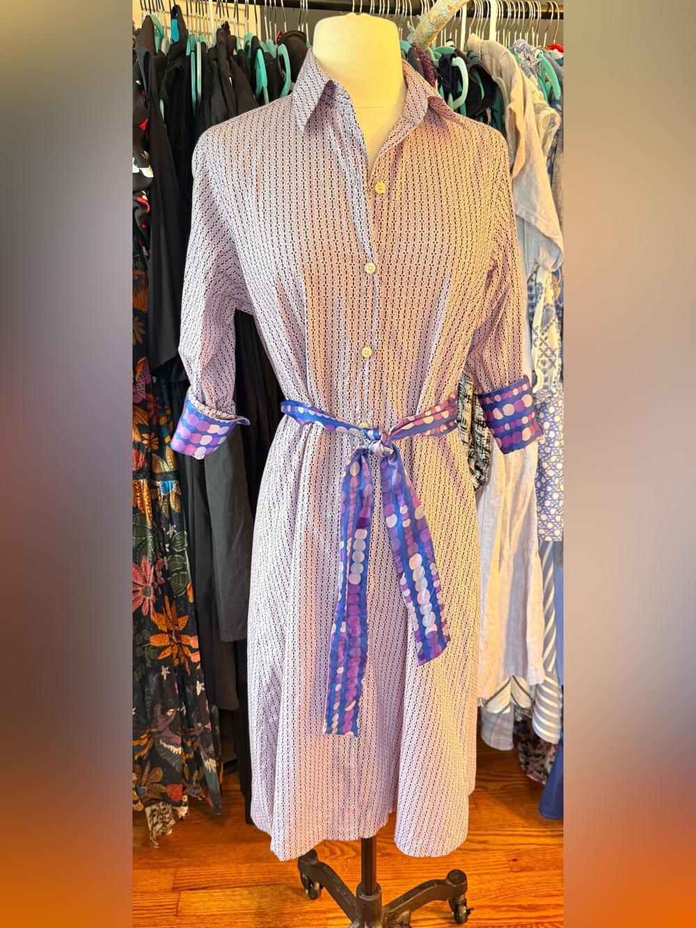 RUFUS Italian Cotton Shirtdress